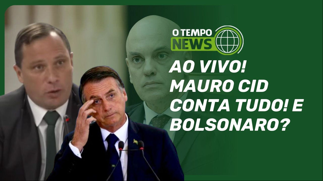 Ex-ajudante de Bolsonaro, Mauro Cid confirmou que o ex-presidente leu e editou um minuta de golpe