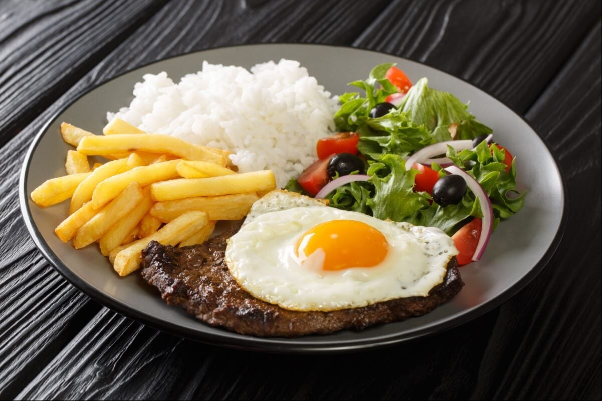 Bife a cavalo