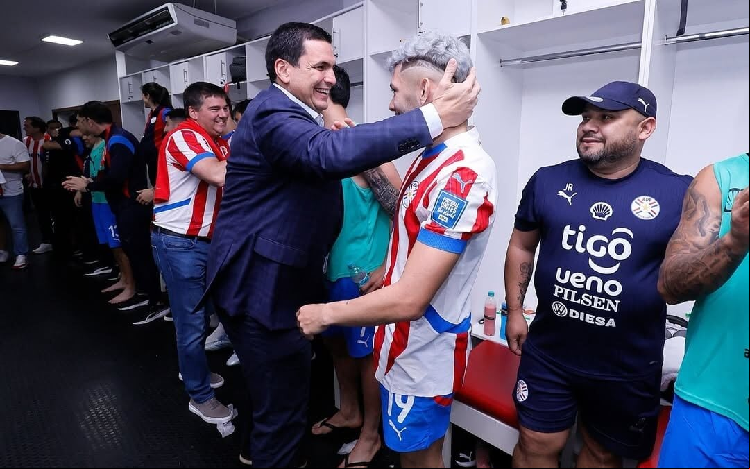 Robert Harrison, presidente da Federação Paraguaia de Futebol (Foto: Reprodução)