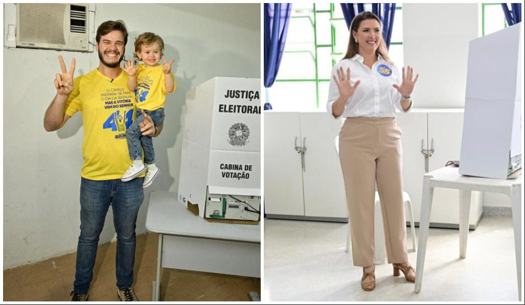 Eleitores de Campina Grande escolheram Bruno Cunha Lima (União Brasil); em Uberaba, no Triângulo Mineiro, Elisa Araujo foi reeleita