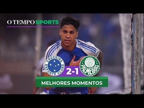 Cruzeiro vence o Palmeiras e assume a vice-liderança do Brasileirão