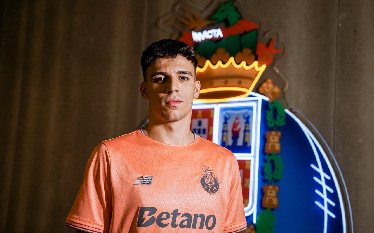 Gabri Veiga em anúncio do Porto (Foto: Reprodução)