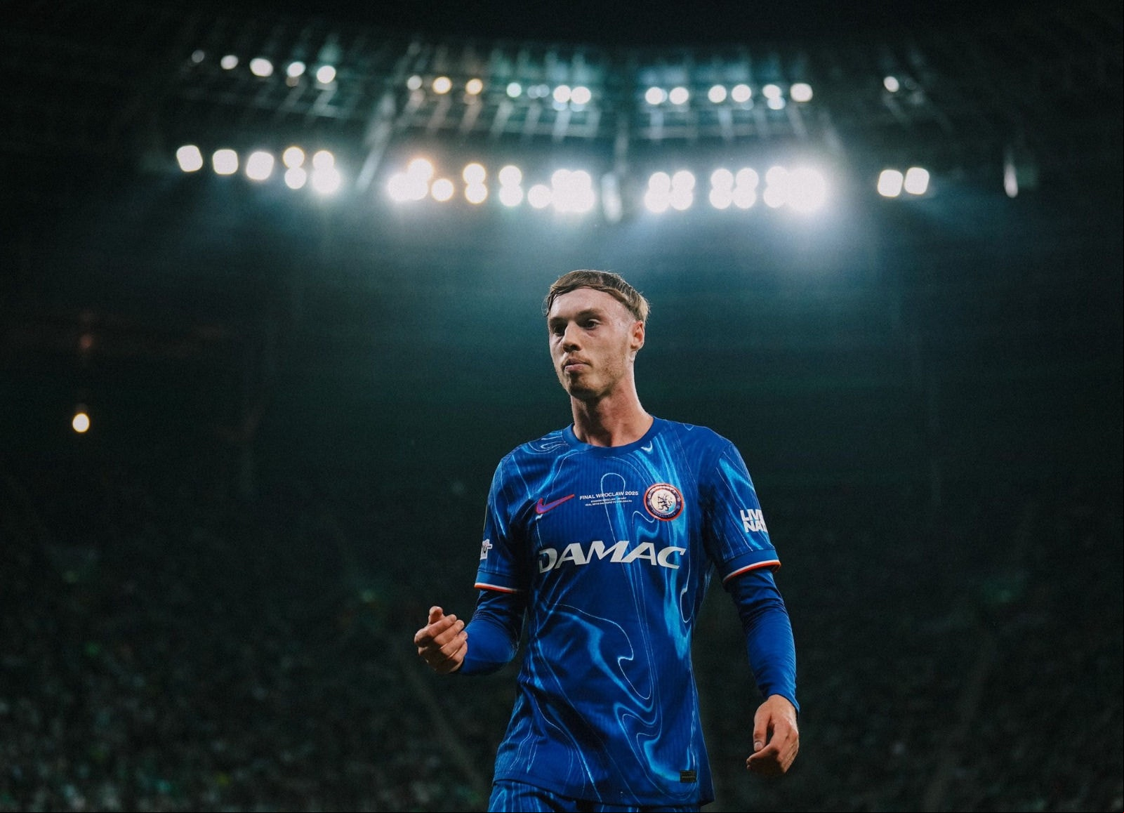 Cole Palmer foi um dos destaques na final contra o Betis